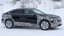 Audi e-tron Sportback Facelift bei Kältetests erwischt