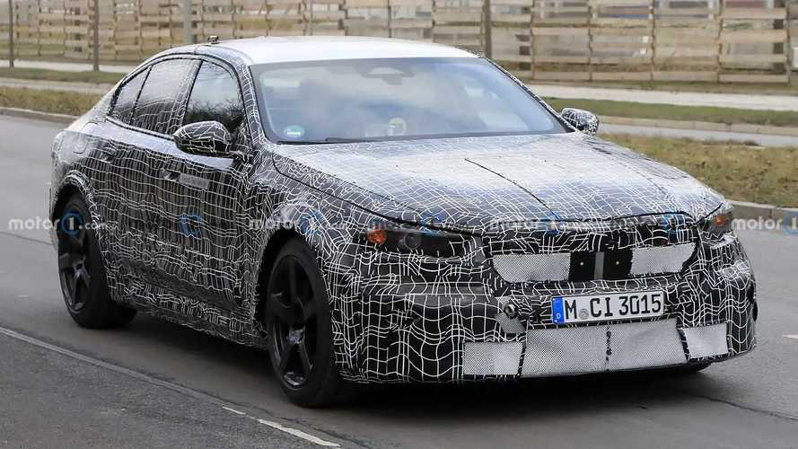 Next-Gen BMW M5 Spied With Aggressive Front End Under Camouflage