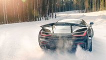 La Rimac Nevera nei test in Svezia