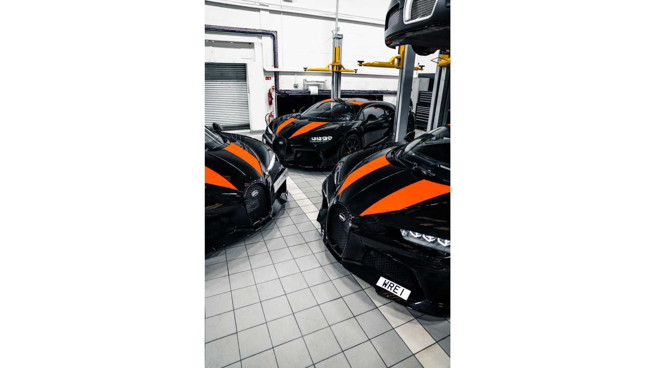 Bugatti Chiron Super Sport 300+ à Londres