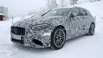 Foto spia Mercedes-AMG C63 Estate 2023