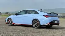 2022 Hyundai Elantra N Exterior Rear Quarter
