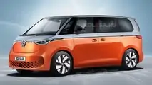 Volkswagen ID. Buzz - kombi elétrica - projeção