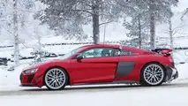 Audi R8 RWD, fotos espía