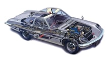 Mazda Cosmo Sport 1967 - Le meccanica