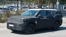 Hyundai Santa Fe (2024) als Erlkönig zeigt Lichtsignatur