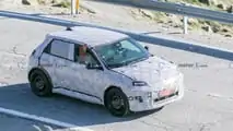 Renault 5 eléctrico, fotos espía