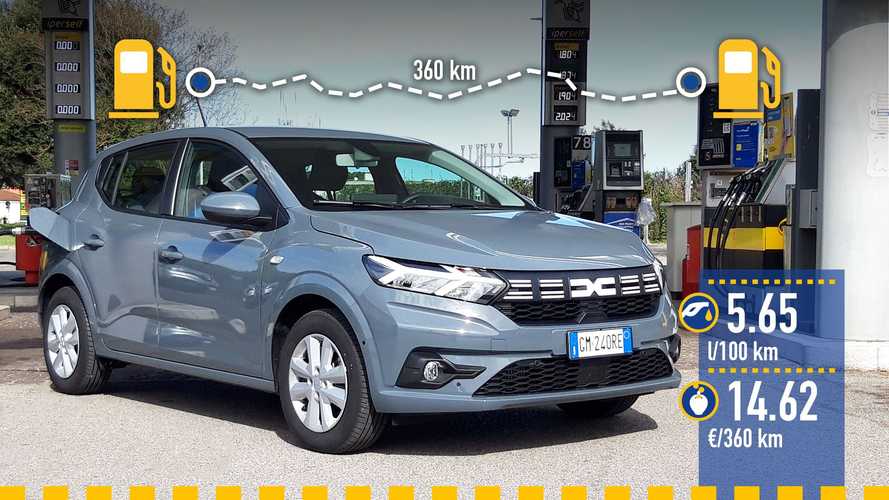 Dacia Sandero Gpl (2023), la prova dei consumi reali