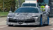 Ferrari SF90 LM, le foto spia
