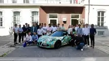 La Garavini Perenne su base Alfa Romeo 4C e il team del'IAAD