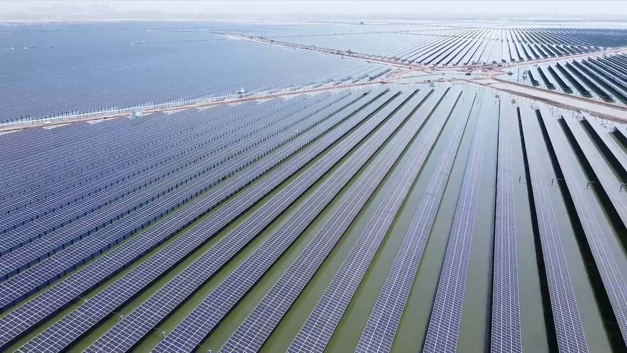 Impianto fotovoltaico cinese