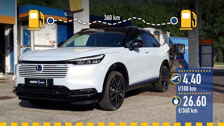 Honda HR-V full hybrid (2025), la prova dei consumi reali