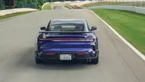 Il record a Road Atlanta della Porsche Taycan Turbo GT 2025