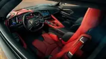 Interior do Chevrolet Corvette Stingray 2026
