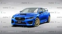 2020 Subaru WRX STi Render