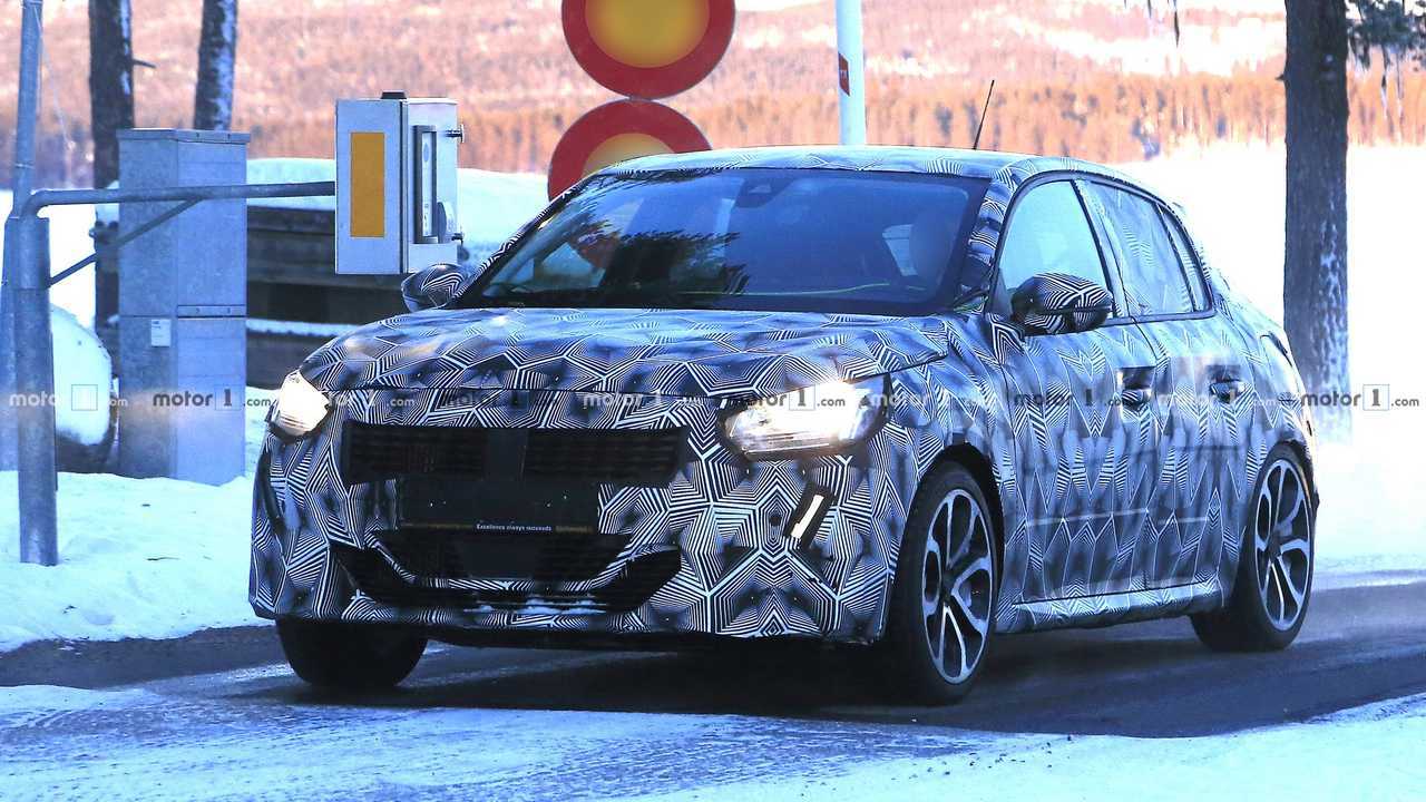 Peugeot 208 2019 - Novos flagras
