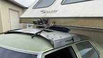 Shadow Roof-Mount RV Trailer Hitch Close