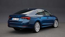 Skoda Octavia G-Tec (2020): Heckansicht der Limousine