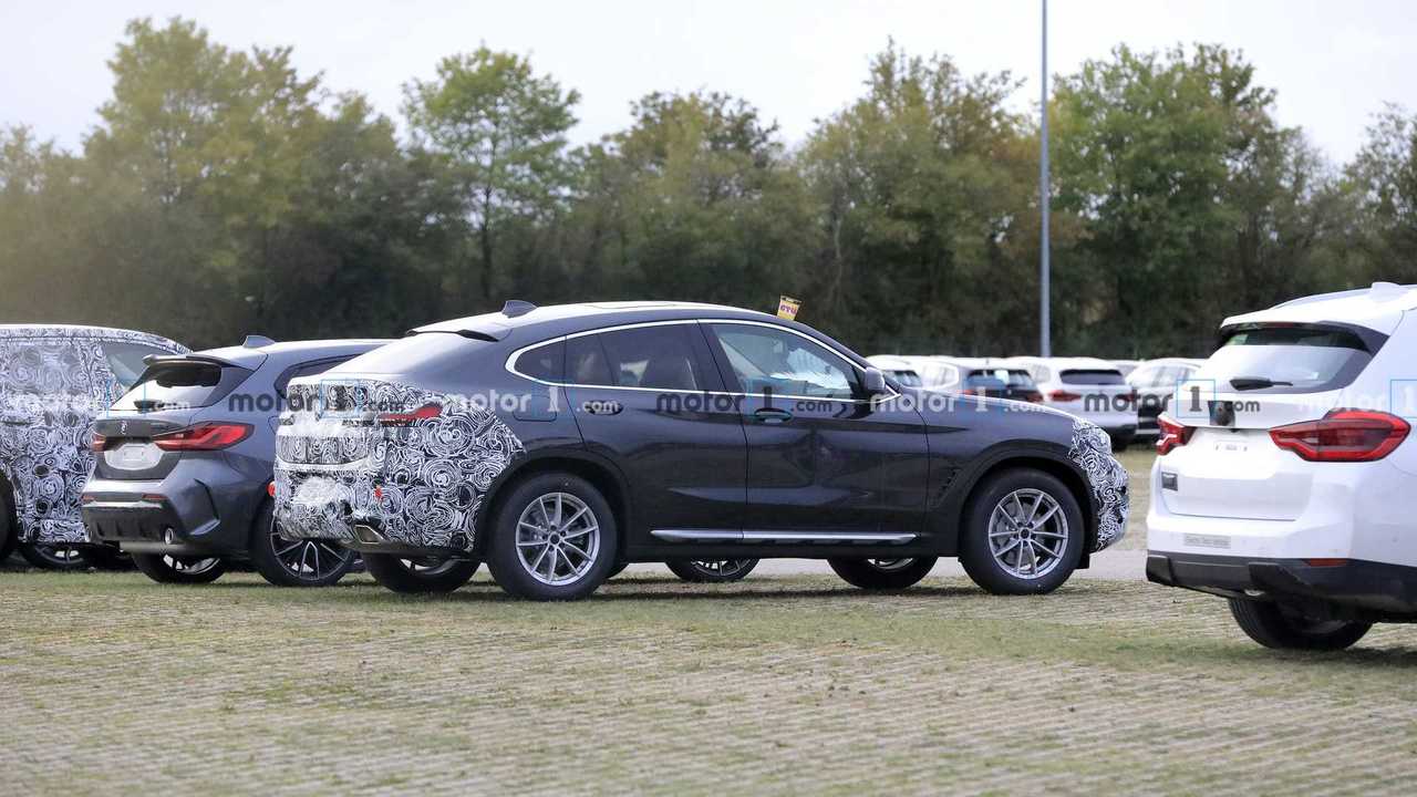 2021 BMW X4 (makyaj) casus fotoğraf
