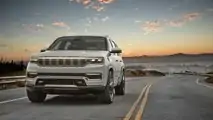 Jeep Grand Wagoneer Concept Exterieur 01 Vorderviertel
