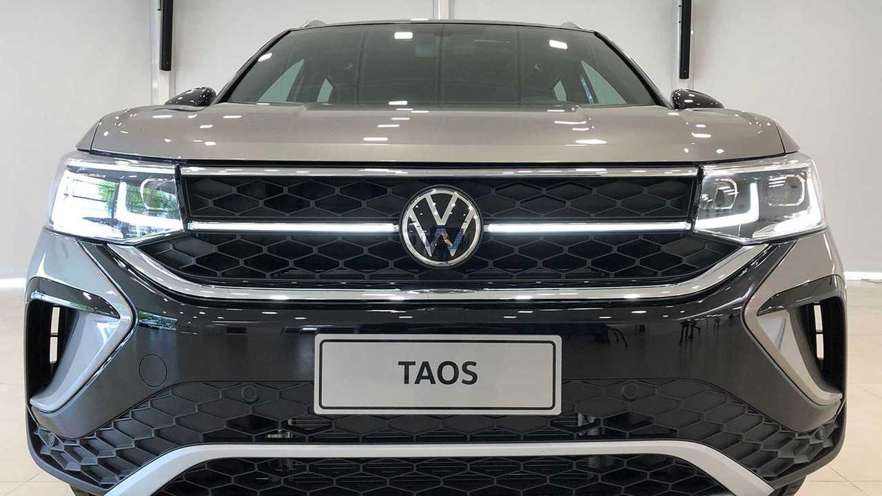VW Taos 2022 (fotos ao vivo na Argentina)