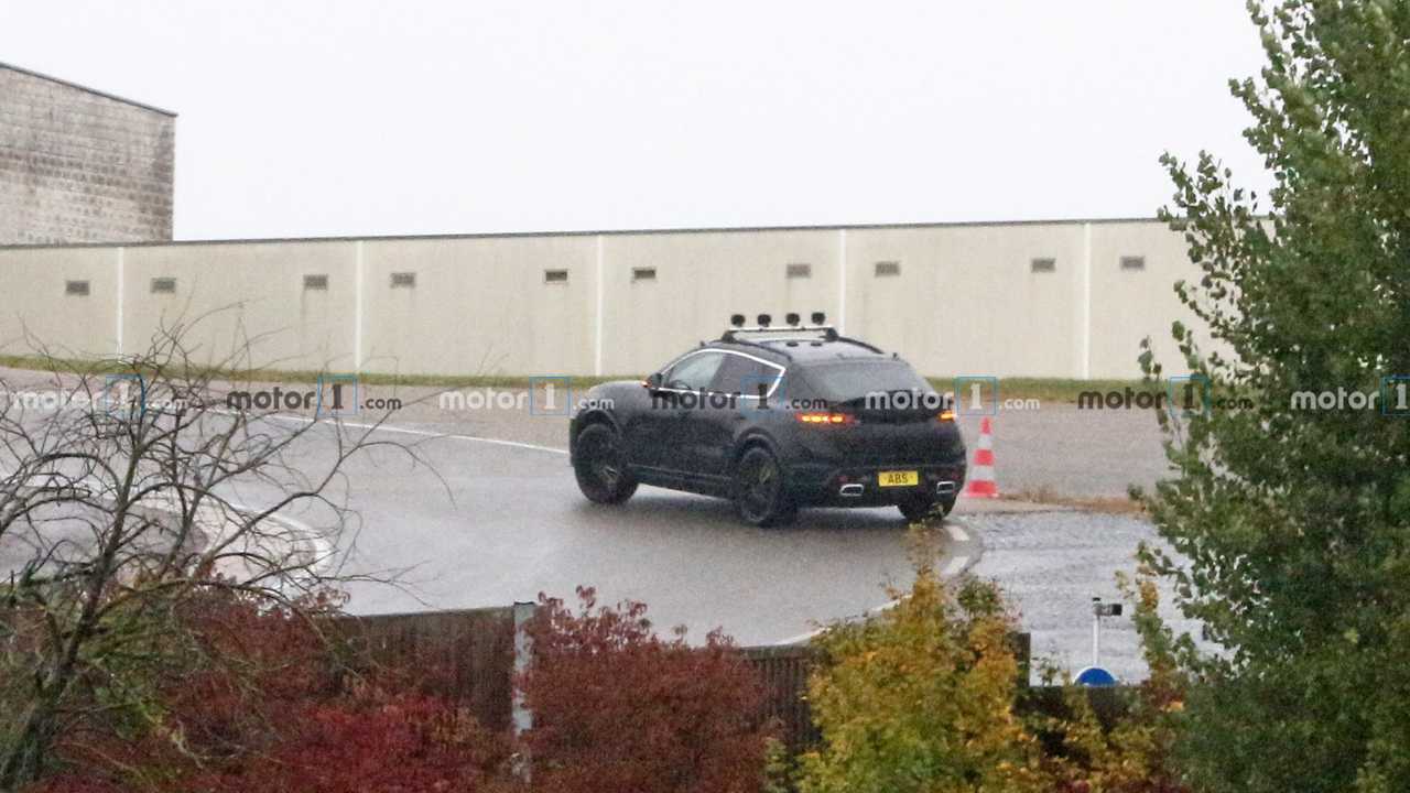 Photo espion Porsche Macan électrique
