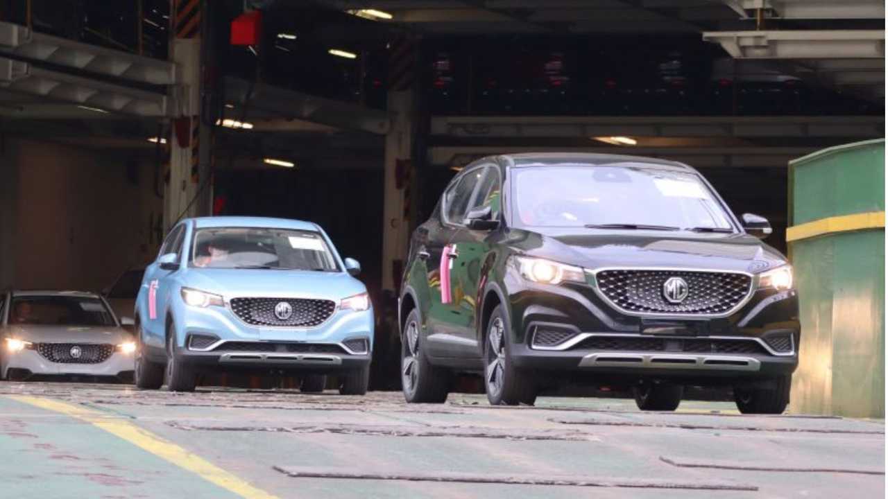 Largest ever shipment of MGs arrives in the UK