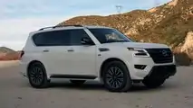 2021 Nissan Armada Exterior Front Quarter