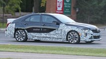 2021 Cadillac CT4-V Blackwing Spy Shots Side