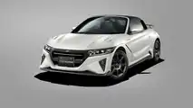 Honda S660 Von Mugen Vorne Drei Viertel