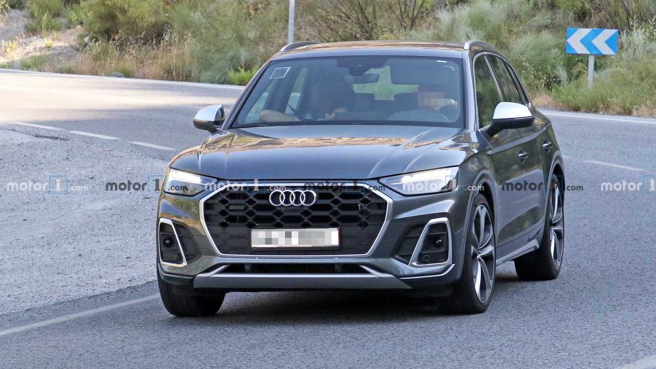 2020  Audi SQ5 makyaj casus fotoğraflar