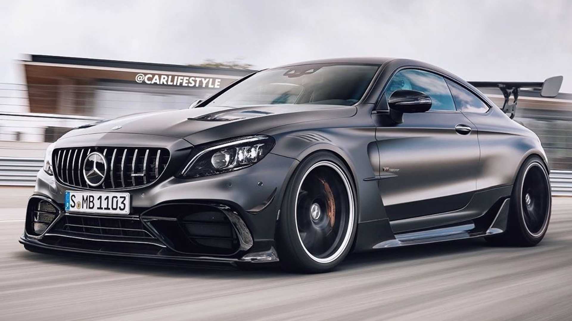 New Mercedes AMG C63 Coupe Black Series Rendered New Mercedes AMG C63 Coupe Black Series Rendered