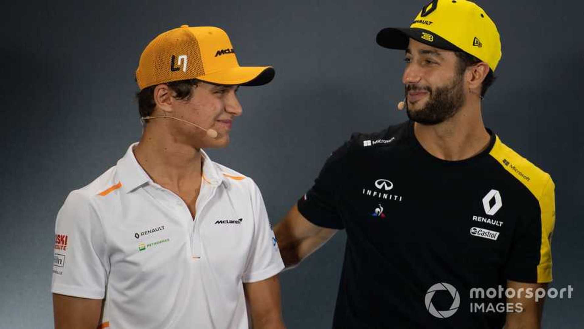 ricciardos arrival   norris development mclaren