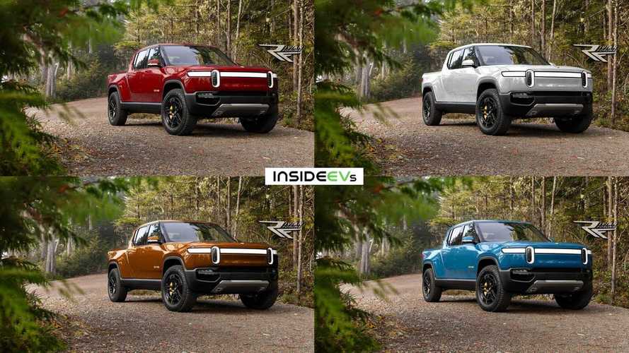 Check Out The Possible Rivian R1T Production Colors Revealed By RivianForums.com