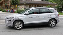 Skoda Karoq restyling, fotos espía