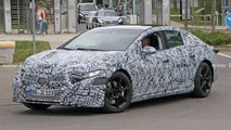 Mercedes EQS spy photo