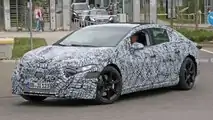 Mercedes EQS spy photo