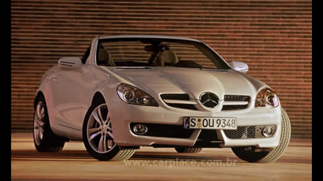 Nova Mercedes Benz SLK ganha motores mais potentes e eficientes