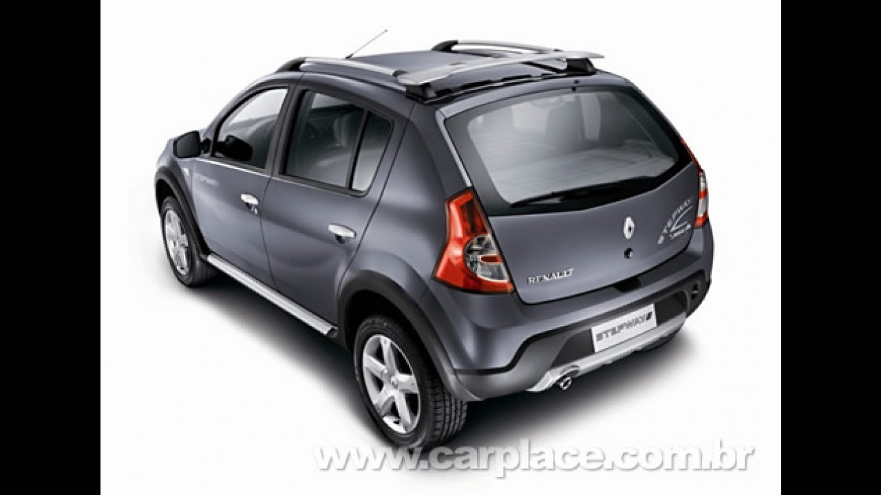 Renault mostra o Novo Sandero Stepway com visual off-road e suspensão elevada