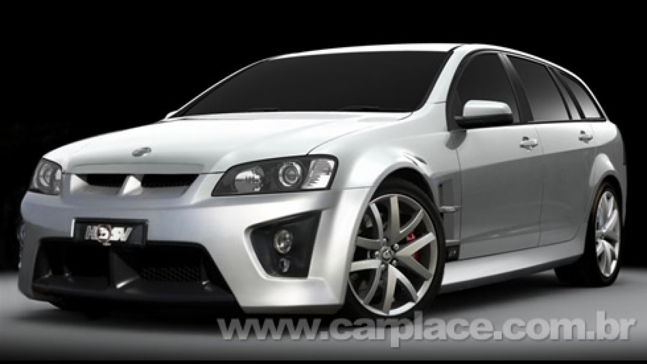 HSV Clubsport R8 Tourer - Nova Station Wagon do Omega tem motor de 425 cv!!