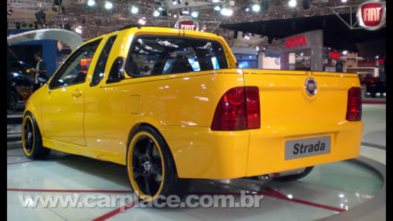 Salão do Automóvel 2008 - Fiat mostra Strada com motor 1.8 Turbo de 300 cv!!