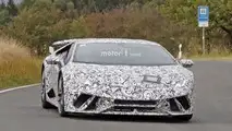2018 Lamborghini Huracan Superleggera spy photo