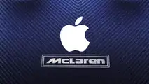 Apple McLaren logo mashup