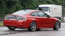 BMW M4 facelift spy photo