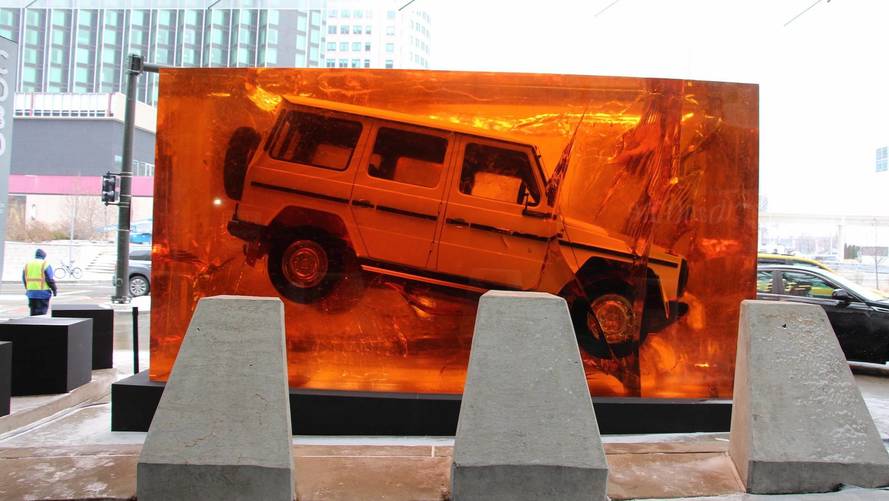 Mercedes-Benz G-Class Reçine İçerisinde
