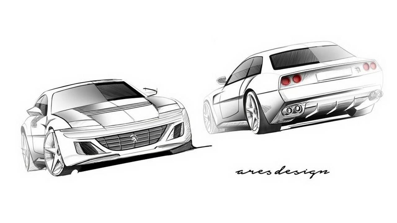 Ares Design Project Pony based on Ferrari GTC4Lusso