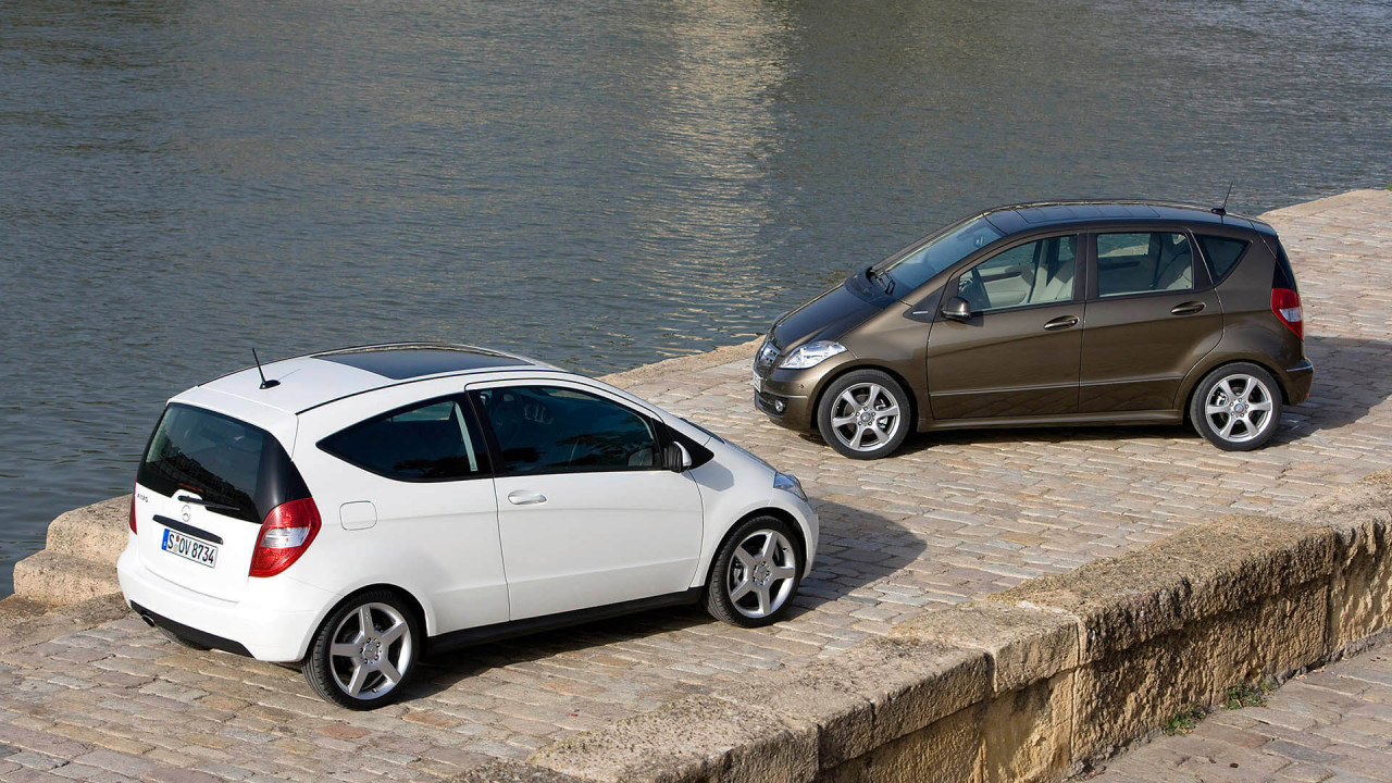 MercedesHistorie Die Geschichte der AKlasse