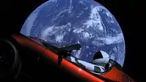 Tesla Roadster Im Weltraum