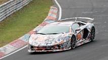 2019 Lamborghini Aventador SV Jota spy shots