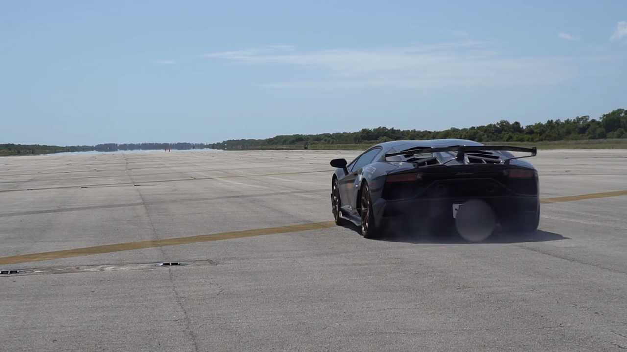 Lamborghini Aventador SVJ Максимальная скорость
